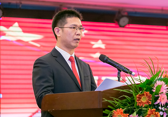 总经理祝建明作《博鱼网页版_博鱼（中国）2017年度管理工作报告》